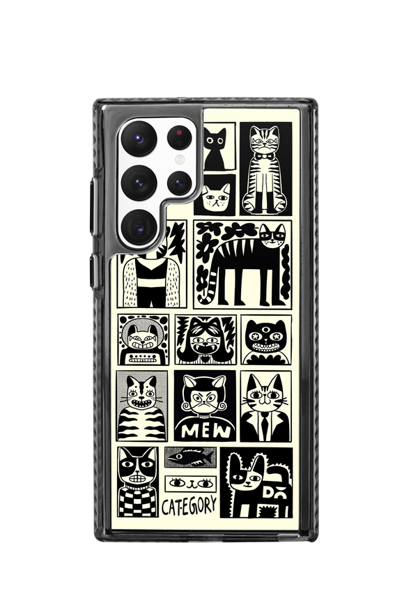 DailyObjects Mew Men Stride 2.0 Case Cover For Samsung Galaxy S23 Ultra