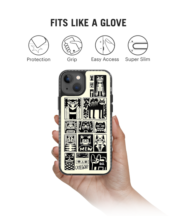 DailyObjects Mew Men Stride 2.0 Phone Case Cover For iPhone 14