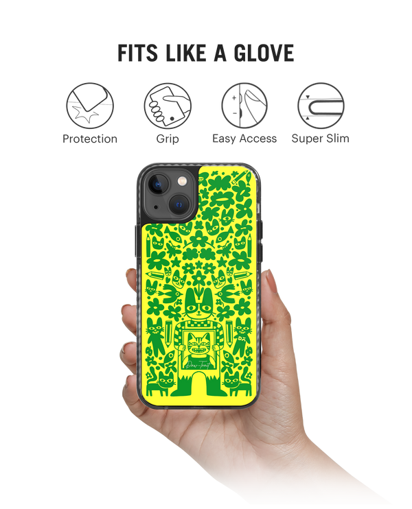 DailyObjects Mew Sketch Stride 2.0 Case Cover For iPhone 13