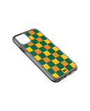 DailyObjects Multi Green Checkerboard Stride 2.0 Case Cover For iPhone 11