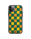 DailyObjects Multi Green Checkerboard Stride 2.0 Case Cover For iPhone 11 Pro Max