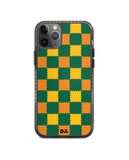 DailyObjects Multi Green Checkerboard Stride 2.0 Case Cover For iPhone 11 Pro