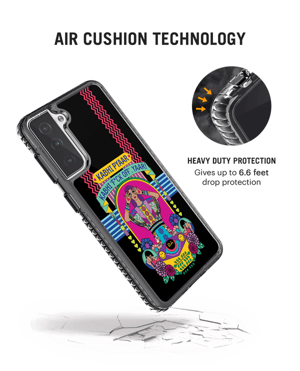 DailyObjects Nasty Pyaar Stride 2.0 Case Cover For Samsung Galaxy S21