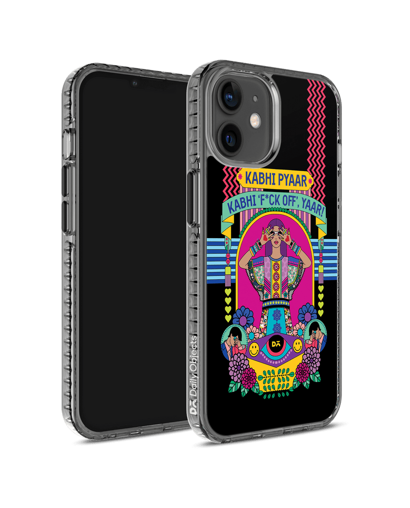 DailyObjects Nasty Pyaar Stride 2.0 Case Cover For iPhone 12