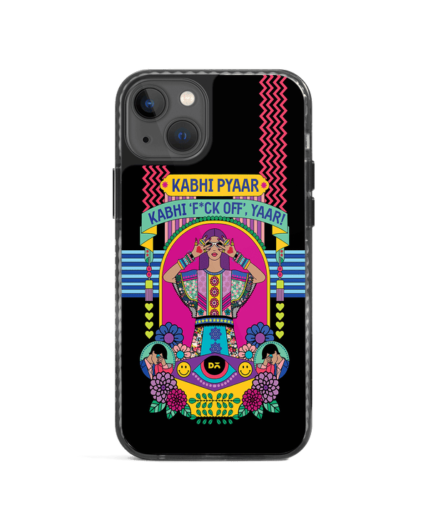 DailyObjects Nasty Pyaar Stride 2.0 Case Cover For iPhone 13 Mini