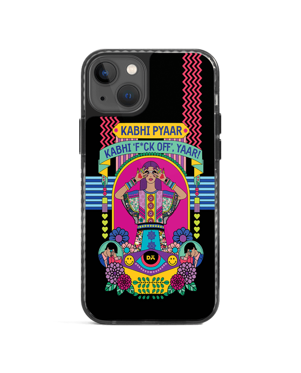 DailyObjects Nasty Pyaar Stride 2.0 Phone Case Cover For iPhone 14