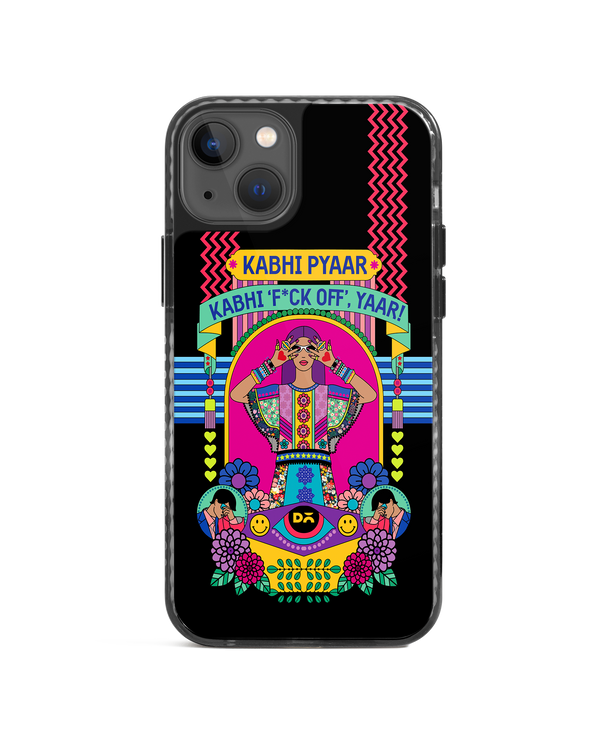 DailyObjects Nasty Pyaar Stride 2.0 Phone Case Cover For iPhone 15 Plus