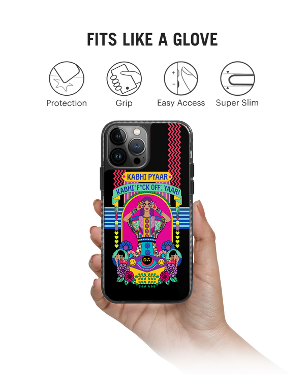 DailyObjects Nasty Pyaar Stride 2.0 Phone Case Cover For iPhone 15 Pro