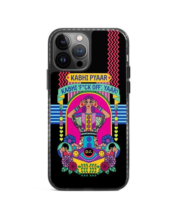 DailyObjects Nasty Pyaar Stride 2.0 Phone Case Cover For iPhone 15 Pro Max