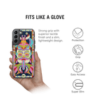 DailyObjects Nazar Mela Stride 2.0 Case Cover For Samsung Galaxy S21