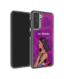 DailyObjects No thanks Stride 2.0 Case Cover For Samsung Galaxy S21 Plus
