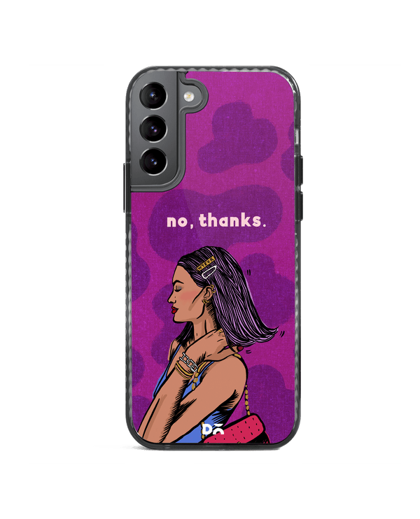 DailyObjects No thanks Stride 2.0 Case Cover For Samsung Galaxy S21