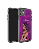 DailyObjects No thanks Stride 2.0 Case Cover For iPhone 11