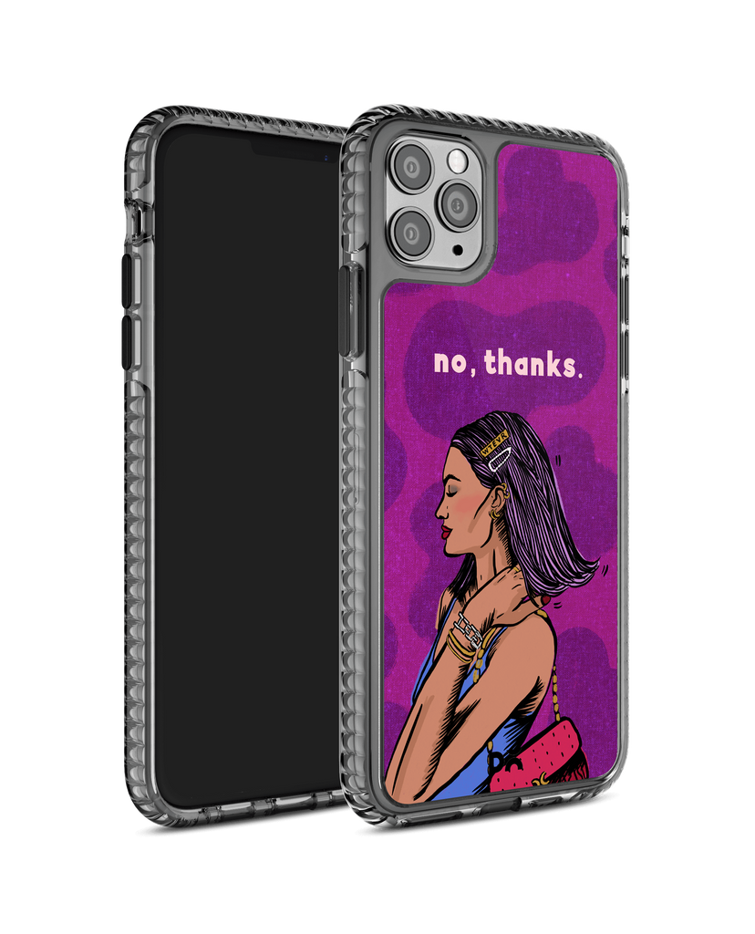 DailyObjects No thanks Stride 2.0 Case Cover For iPhone 11 Pro