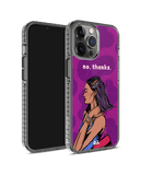 DailyObjects No thanks Stride 2.0 Case Cover For iPhone 12 Pro