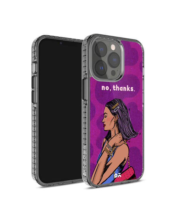 DailyObjects No thanks Stride 2.0 Case Cover For iPhone 13 Pro