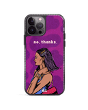 DailyObjects No thanks Stride 2.0 Phone Case Cover For iPhone 14 Pro
