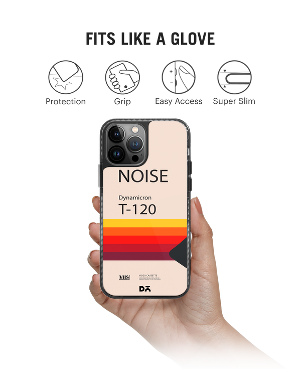 DailyObjects Noise VHS Stride 2.0 Phone Case Cover For iPhone 15 Pro Max