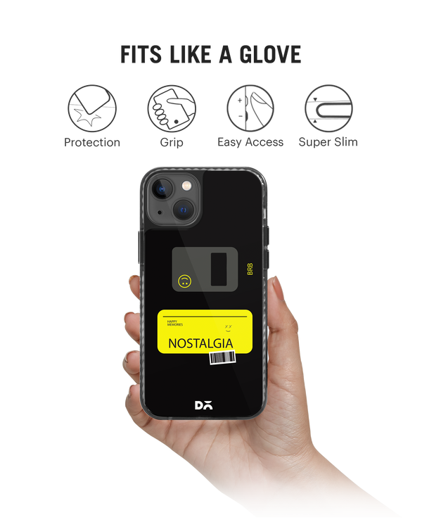 DailyObjects Nostalgia BRB Stride 2.0 Phone Case Cover For iPhone 15