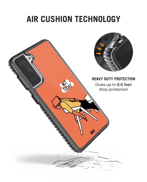 DailyObjects Not Today Stride 2.0 Case Cover For Samsung Galaxy S21