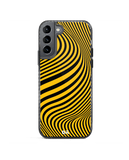 DailyObjects Ochre Waves Stride 2.0 Case Cover For Samsung Galaxy S21