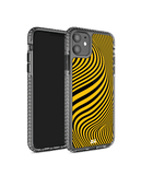DailyObjects Ochre Waves Stride 2.0 Case Cover For iPhone 11