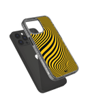 DailyObjects Ochre Waves Stride 2.0 Case Cover For iPhone 12 Pro Max