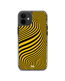 DailyObjects Ochre Waves Stride 2.0 Case Cover For iPhone 12
