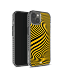 DailyObjects Ochre Waves Stride 2.0 Case Cover For iPhone 13 Mini