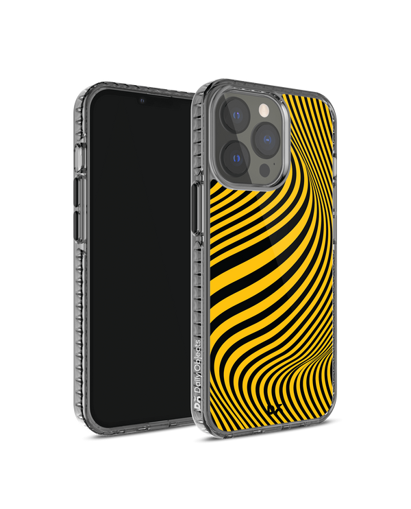 DailyObjects Ochre Waves Stride 2.0 Phone Case Cover For iPhone 14 Pro