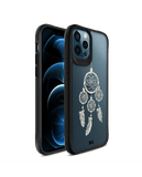 DailyObjects Off White Dreams Black Hybrid Clear Case Cover For iPhone 12 Pro Max