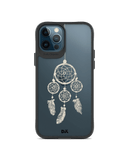 DailyObjects Off White Dreams Black Hybrid Clear Case Cover For iPhone 12 Pro Max