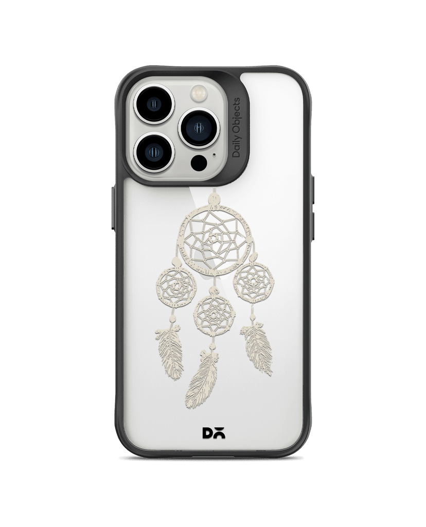 DailyObjects Off White Dreams Black Hybrid Clear Case Cover For iPhone 13 Pro Max