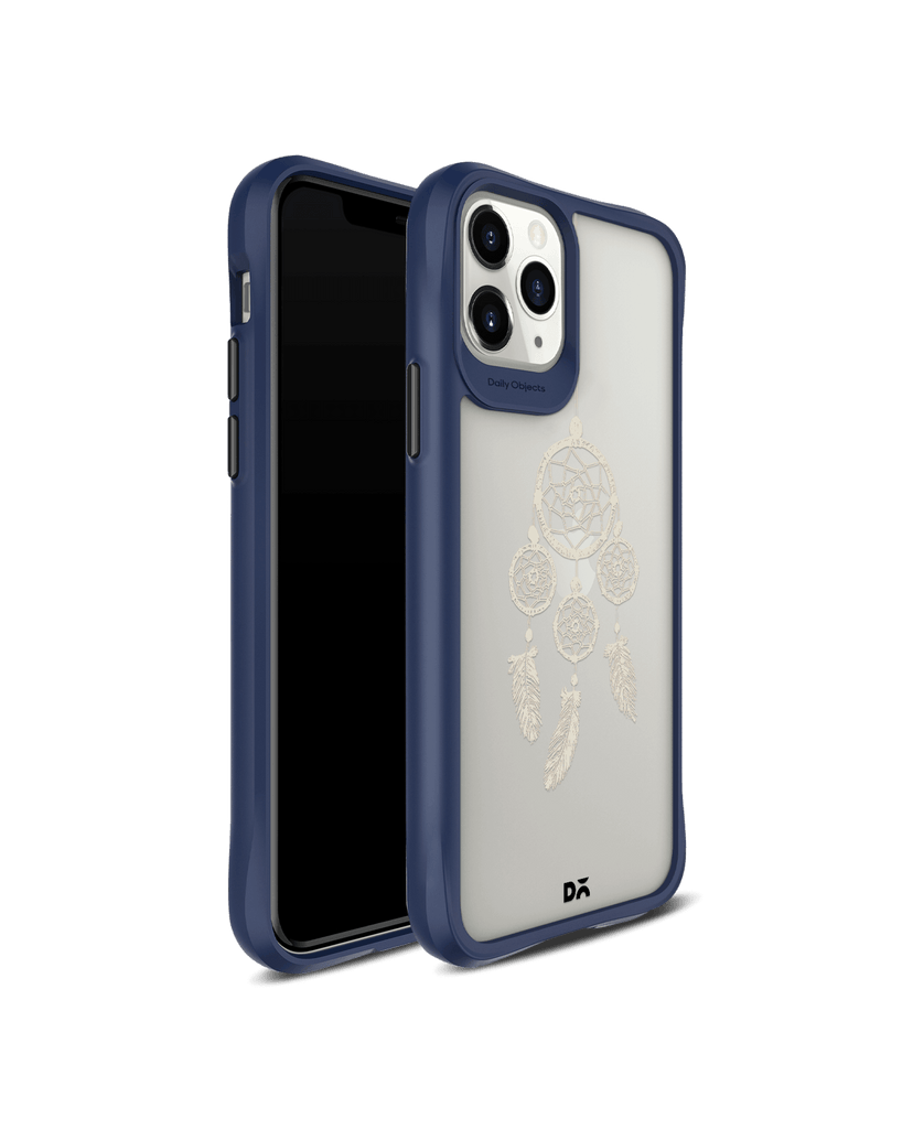 DailyObjects Off White Dreams Blue Hybrid Clear Case Cover For iPhone 11 Pro