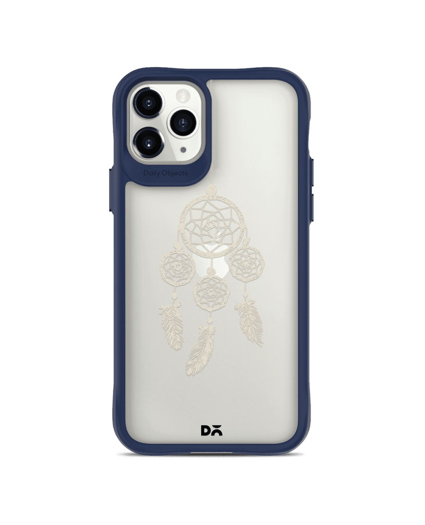 DailyObjects Off White Dreams Blue Hybrid Clear Case Cover For iPhone 11 Pro