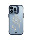 DailyObjects Off White Dreams Blue Hybrid Clear Case Cover For iPhone 13 Pro