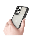 DailyObjects Off White Mandala Black Hybrid Clear Case Cover For iPhone 11 Pro Max