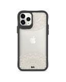 DailyObjects Off White Mandala Black Hybrid Clear Case Cover For iPhone 11 Pro Max