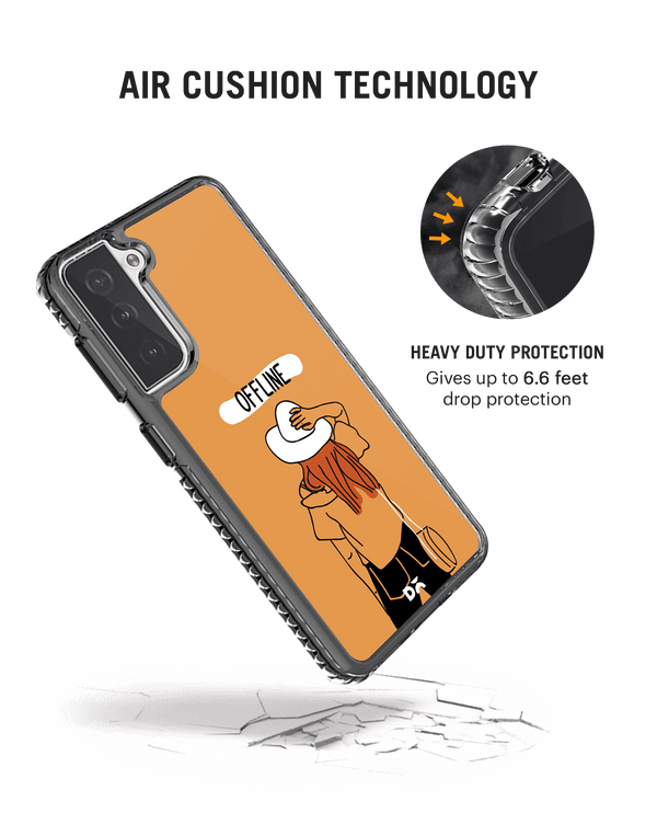 DailyObjects Offline Stride 2.0 Case Cover For Samsung Galaxy S21