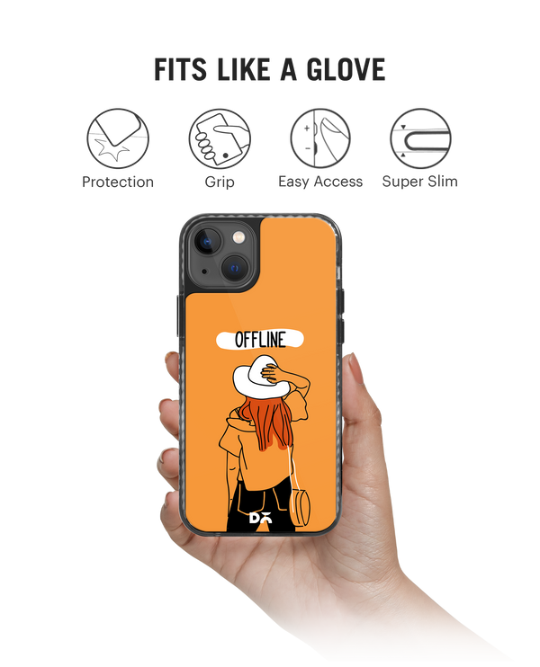 DailyObjects Offline Stride 2.0 Phone Case Cover For iPhone 15 Plus