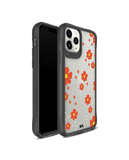 DailyObjects Orange Cosmos Black Hybrid Clear Case Cover For iPhone 11 Pro Max
