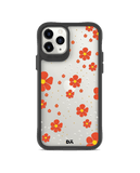 DailyObjects Orange Cosmos Black Hybrid Clear Case Cover For iPhone 11 Pro Max