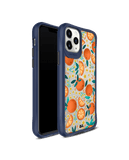 DailyObjects Orange Haul Blue Hybrid Clear Case Cover For iPhone 11 Pro