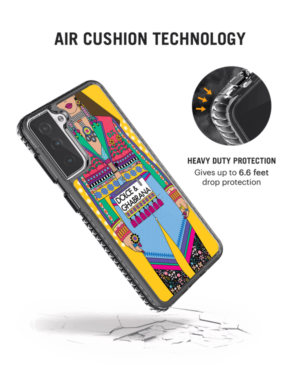 DailyObjects Overpriced Anxiety Stride 2.0 Case Cover For Samsung Galaxy S21