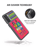 DailyObjects Overthinking & Overdrinking Stride 2.0 Case Cover For Samsung Galaxy S21