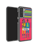 DailyObjects Overthinking & Overdrinking Stride 2.0 Case Cover For Samsung Galaxy S21