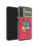 DailyObjects Overthinking & Overdrinking Stride 2.0 Case Cover For Samsung Galaxy S21 Plus