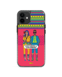 DailyObjects Overthinking & Overdrinking Stride 2.0 Case Cover For iPhone 12