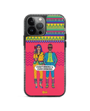 DailyObjects Overthinking & Overdrinking Stride 2.0 Case Cover For iPhone 13 Pro