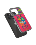 DailyObjects Overthinking & Overdrinking Stride 2.0 Phone Case Cover For iPhone 14 Pro